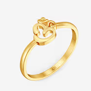 Ohm Design Kid’s Gold Ring